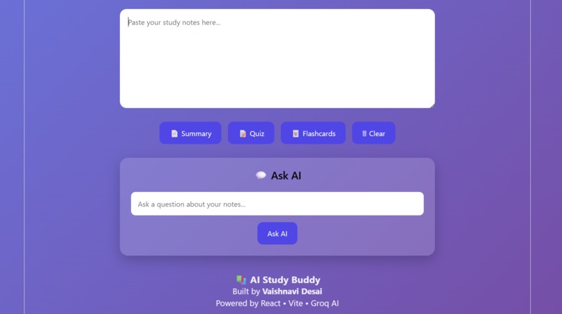 AI Study Buddy – screenshot 2