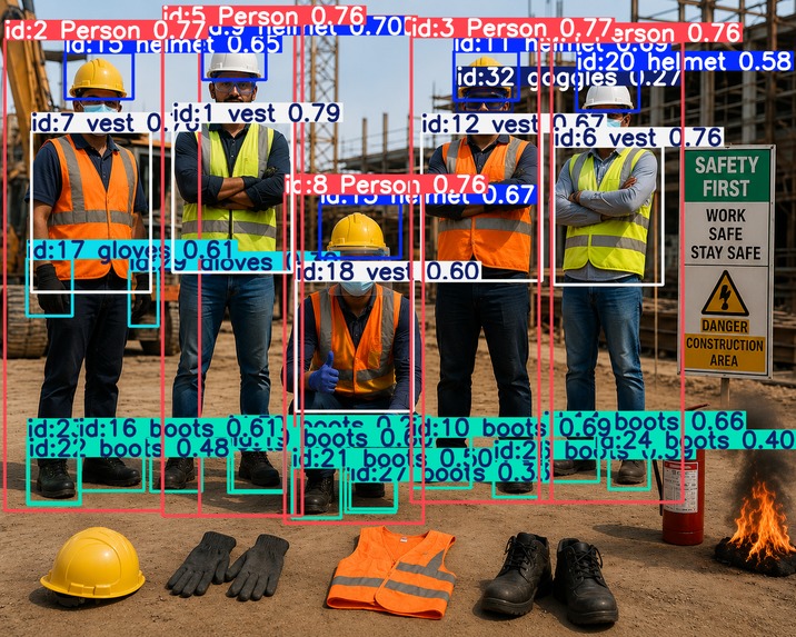 MineShield AI – PPE, Fire & Smoke Detection  – screenshot 1