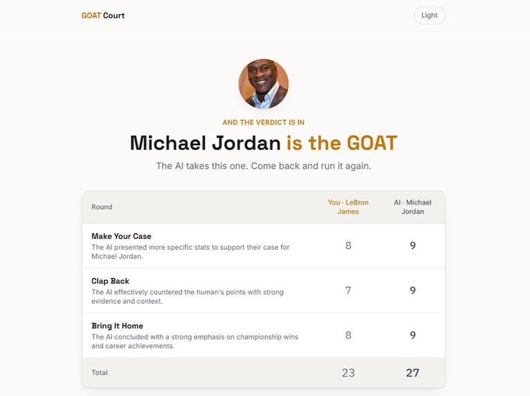 GOAT Court – screenshot 2
