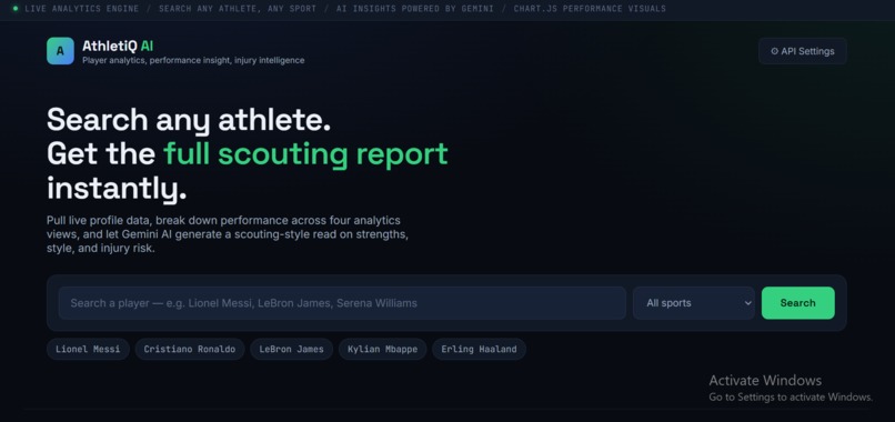 AthletiQ AI – screenshot 1
