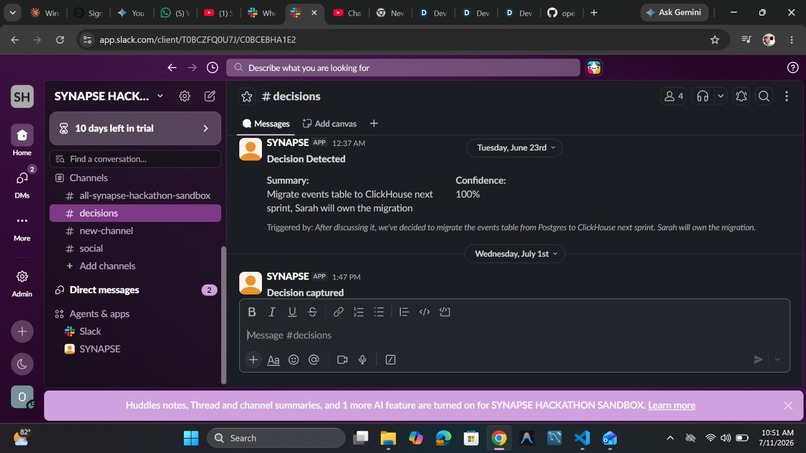 Synapse – screenshot 1