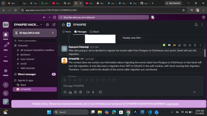 Synapse – screenshot 2