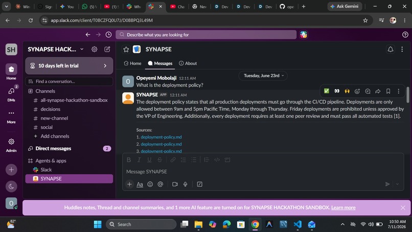 Synapse – screenshot 3