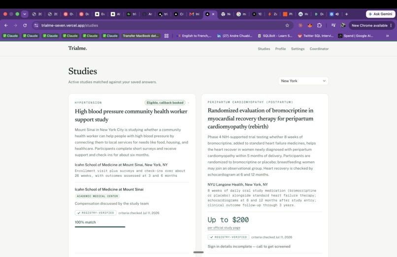 Trialme – screenshot 1