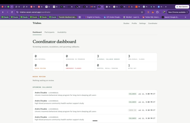 Trialme – screenshot 4