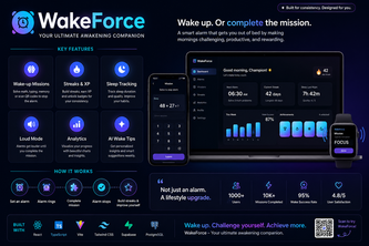 WakeForce – Your Ultimate Awakening Companion