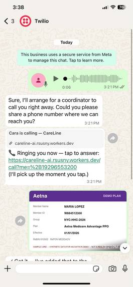 CareLine AI – screenshot 1