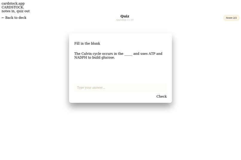 Cardstock – screenshot 5