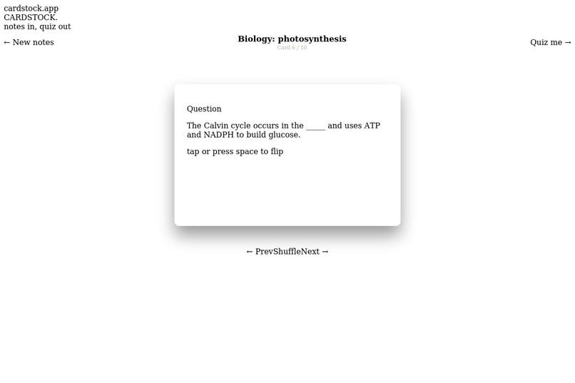 Cardstock – screenshot 6