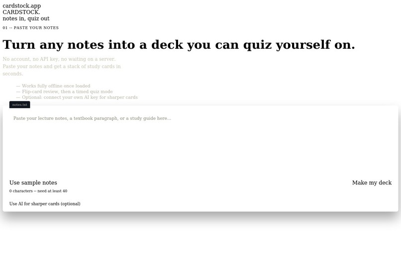 Cardstock – screenshot 10
