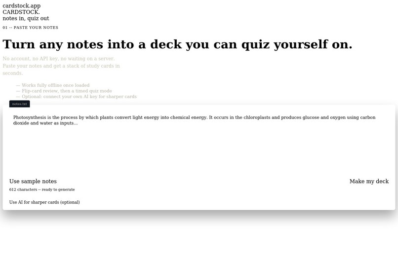 Cardstock – screenshot 12