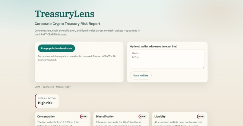 Treasury Lens – screenshot 2