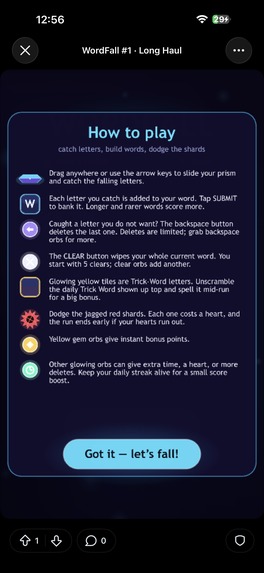  WordFall – screenshot 3