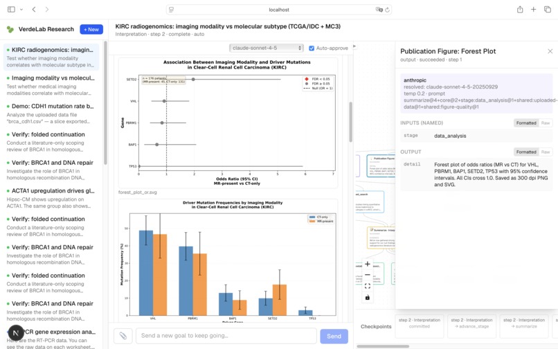 VerdeLab Research Agent – screenshot 1