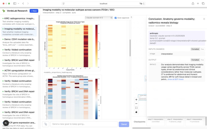VerdeLab Research Agent – screenshot 2