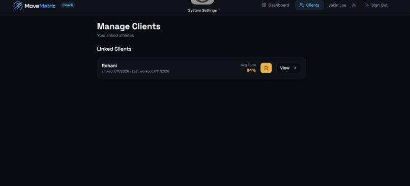 MoveMetric – screenshot 2