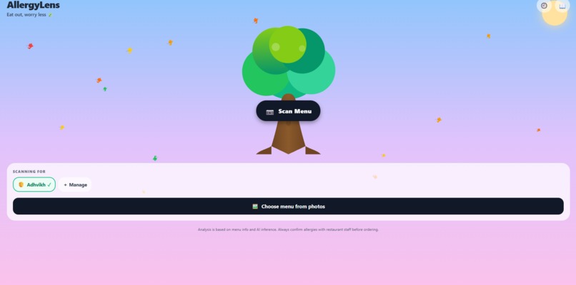 MenuSafe – screenshot 1