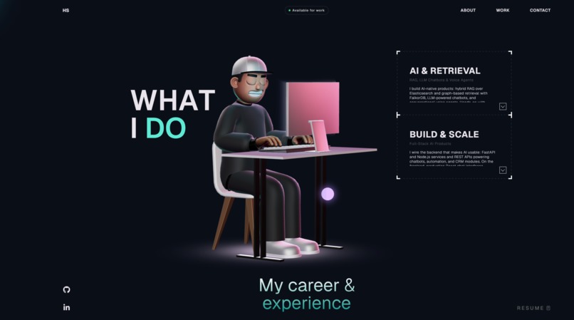 HSB Portfolio: A 3D Digital Universe – screenshot 2