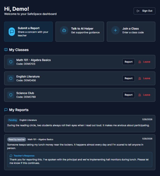 SafeSpace – screenshot 3