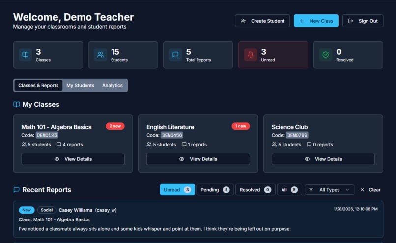 SafeSpace – screenshot 2