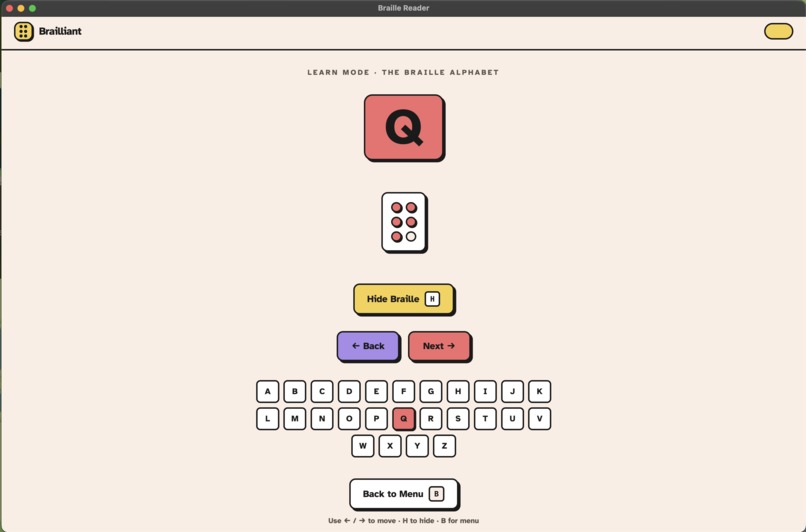 Brailliant – screenshot 4