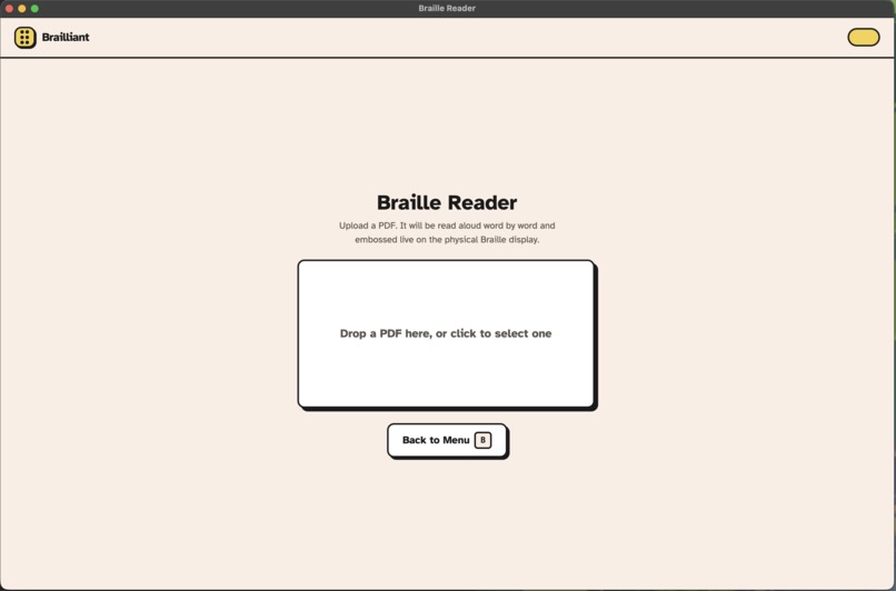 Brailliant – screenshot 5