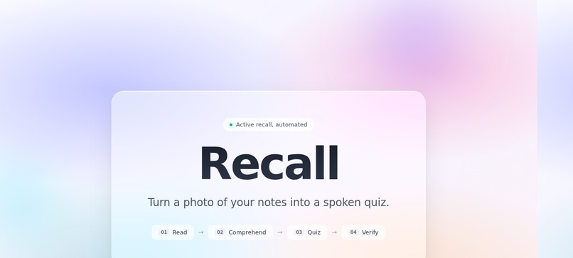 Recall – screenshot 4