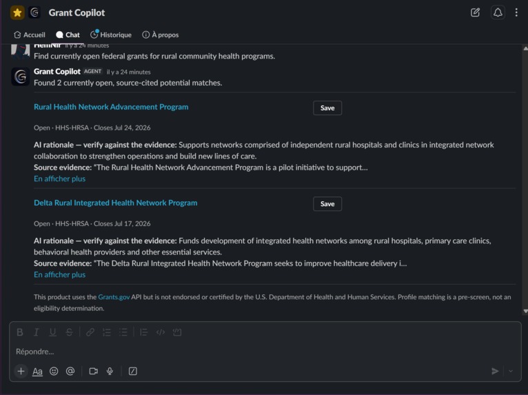 Grant Copilot – screenshot 3