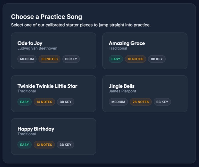 TrumpetPracticeHero – screenshot 1