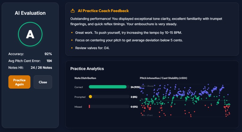 TrumpetPracticeHero – screenshot 6