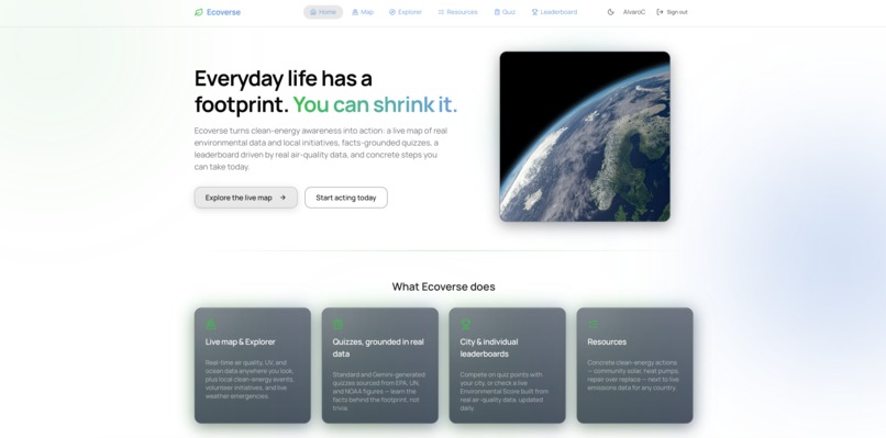 Ecoverse – screenshot 1