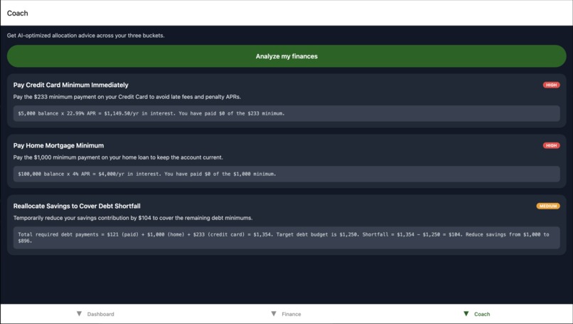 BloomBudget – screenshot 2