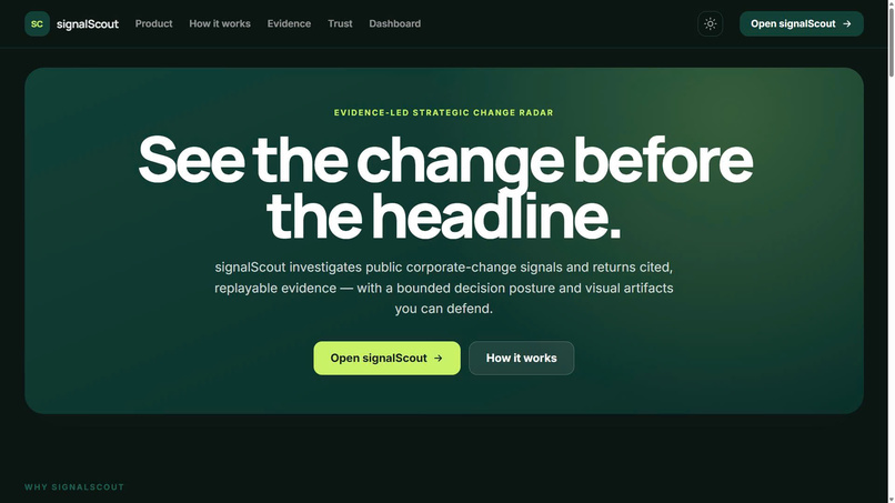 SignalScout – screenshot 1