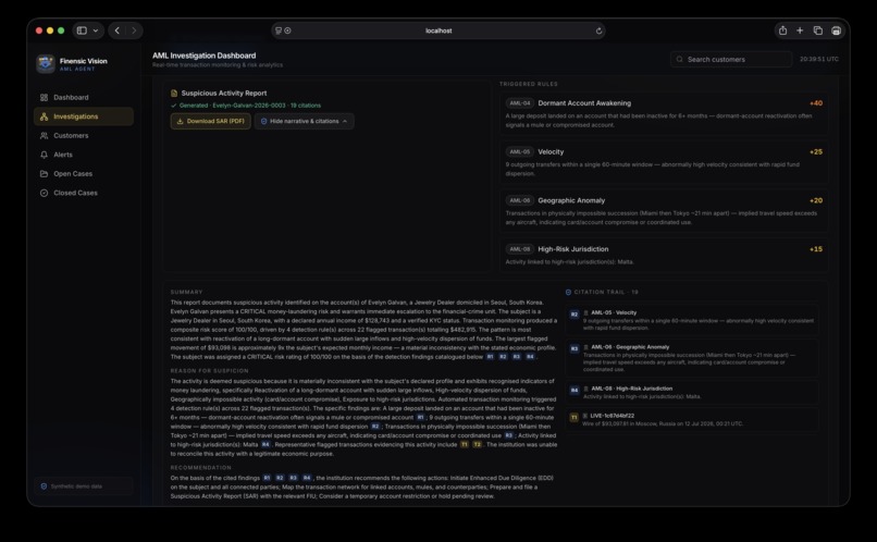Finensic Vision – screenshot 3