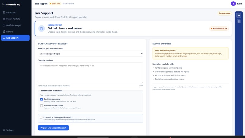 PortfolioIQ – screenshot 4