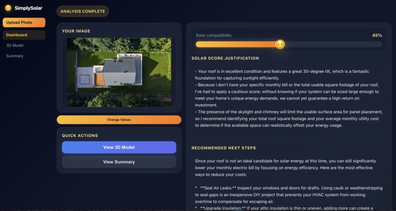 SimplySolar – screenshot 1