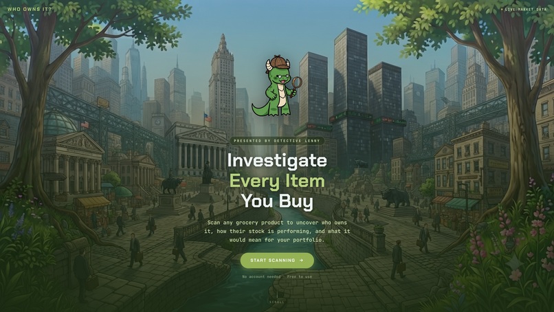 WhoOwnsIt – screenshot 1