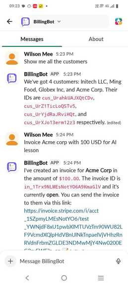 Slack Invoice – screenshot 4