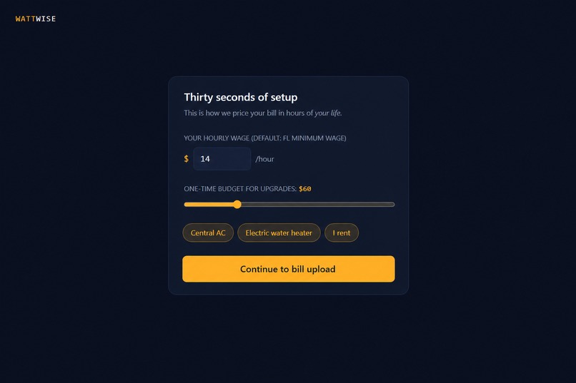 WattWise – screenshot 2