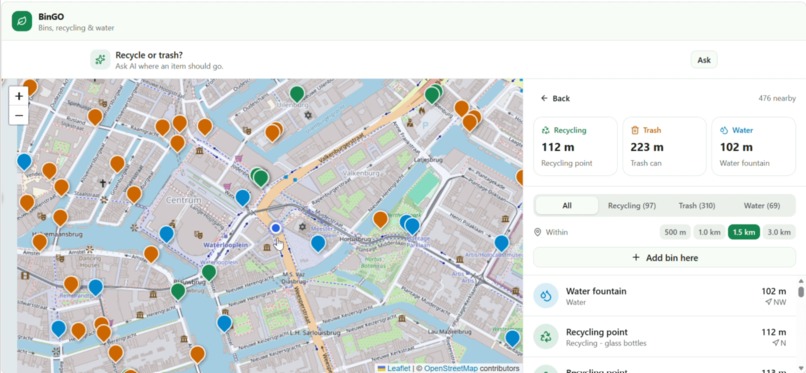 BinGo – screenshot 1