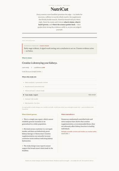 NutriCut – screenshot 2