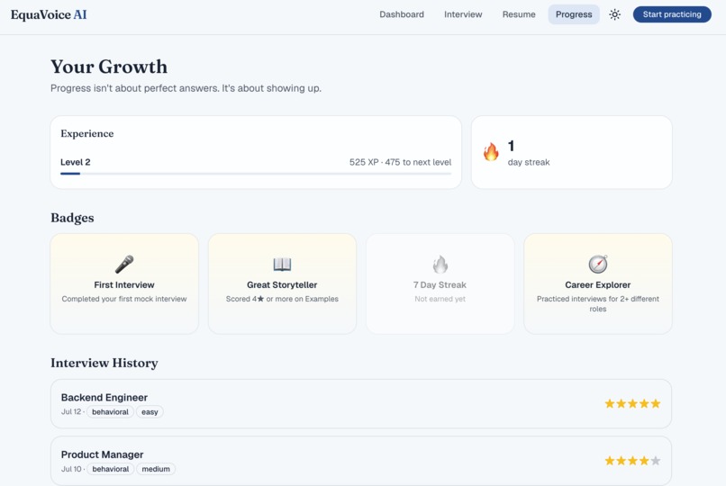 EquaVoice AI - Different Voices. Equal Opportunities. – screenshot 4