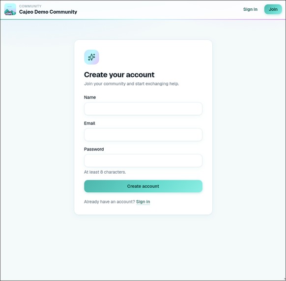 CAJEO: Communities Always Join Each Other – screenshot 2