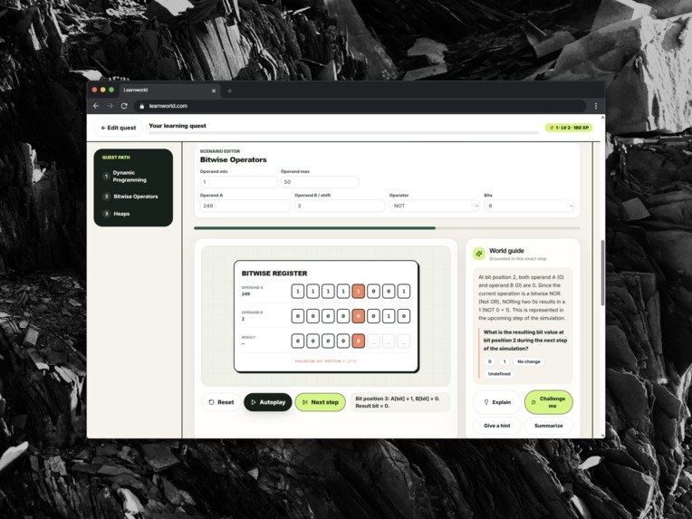 LearnWorld – screenshot 2