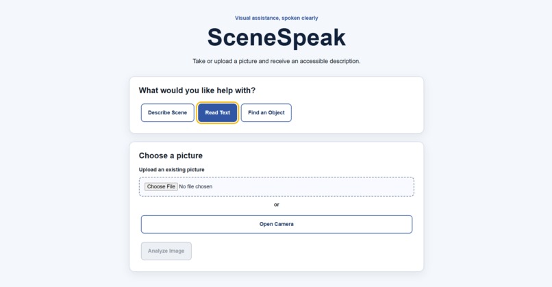 SceneSpeak – screenshot 2