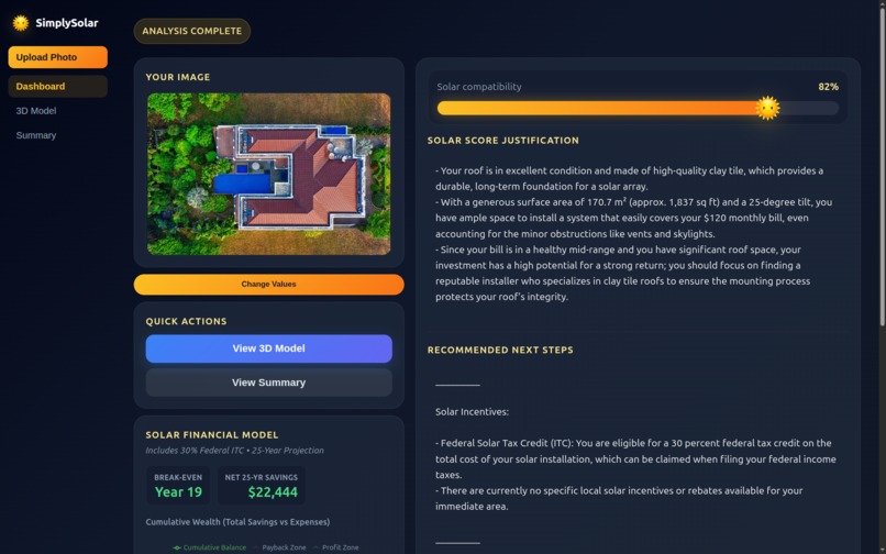 SimplySolar – screenshot 2