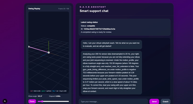 DAVE - Dynamic Acronym Volleyball Evaluator  – screenshot 8