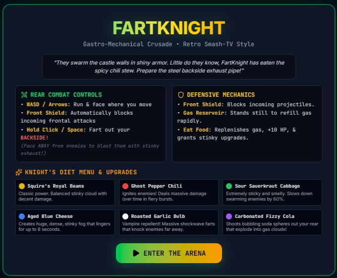 FartKnight – screenshot 1