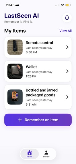 LastSeen AI – screenshot 3