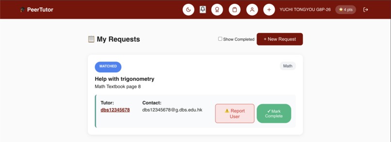 Peertutor – screenshot 9